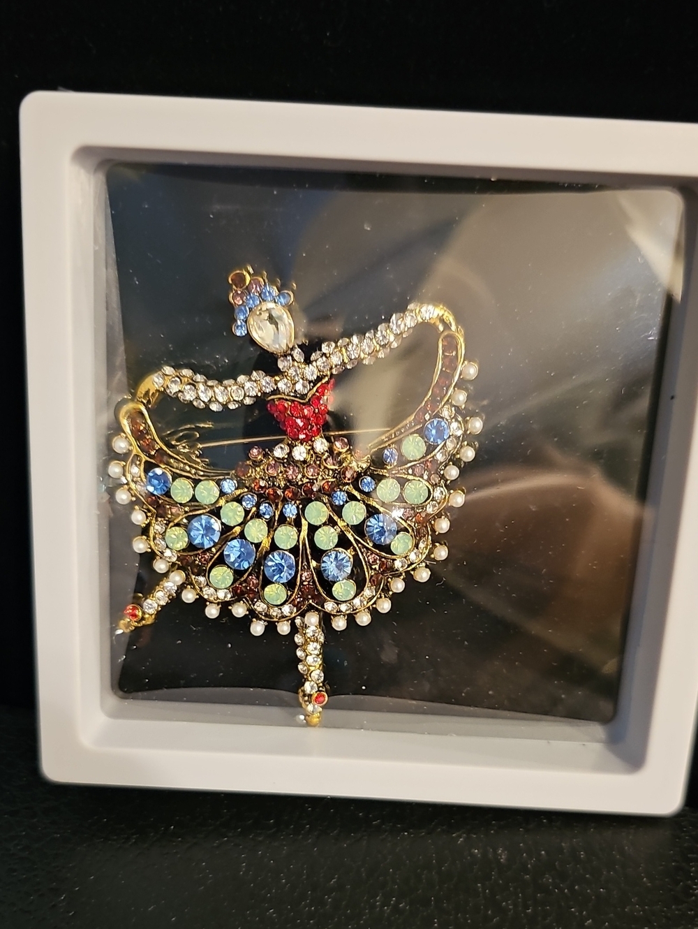 Beautiful Dancing Lady Brooch